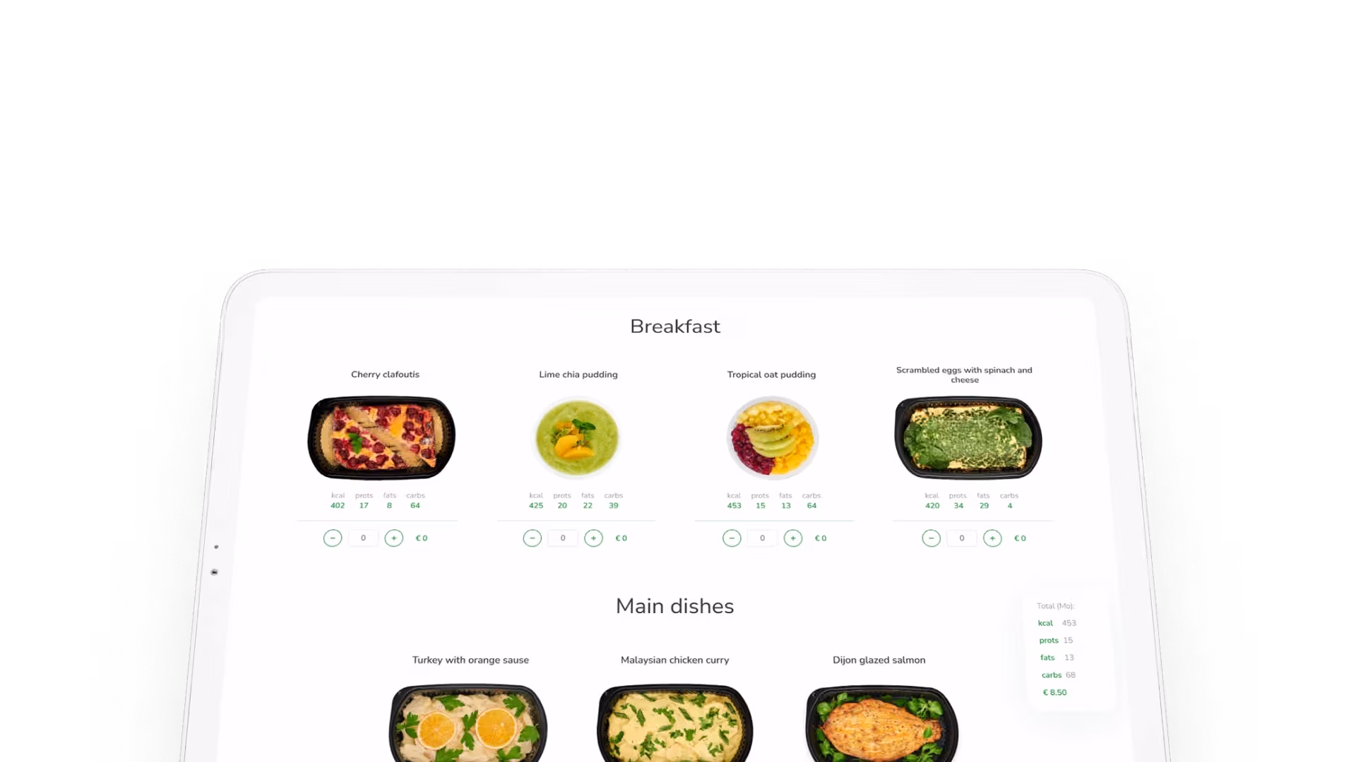 Customize Your Calories